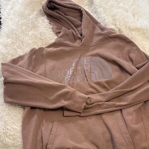 The North Face Taupe Brown Pullover Hoodie
